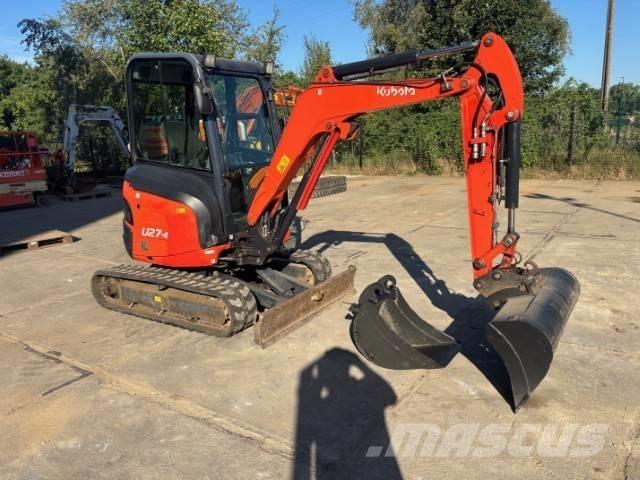 Kubota U 27-4 حفارات صغيرة أقل من 7 طن (حفارات صغيرة)