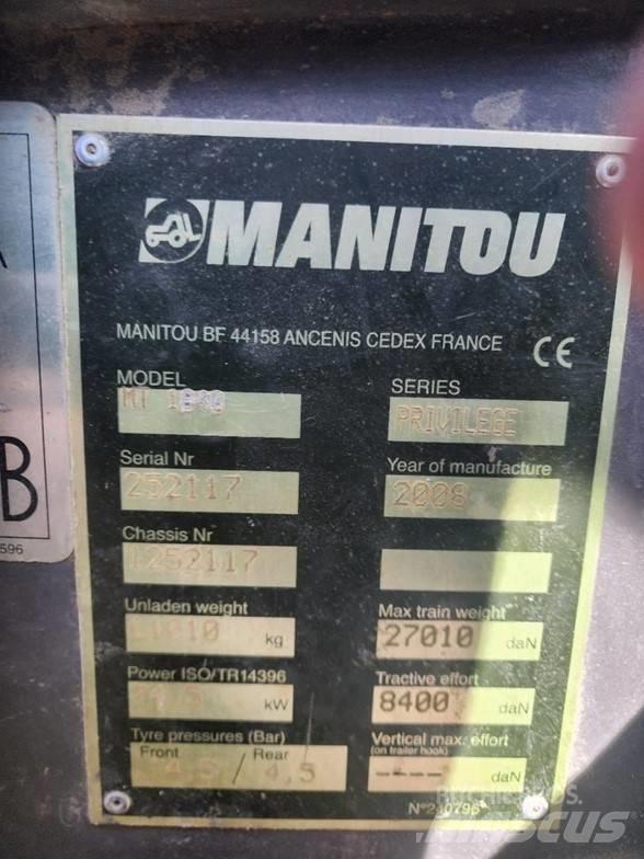 Manitou MT1840 مناولات متداخلة