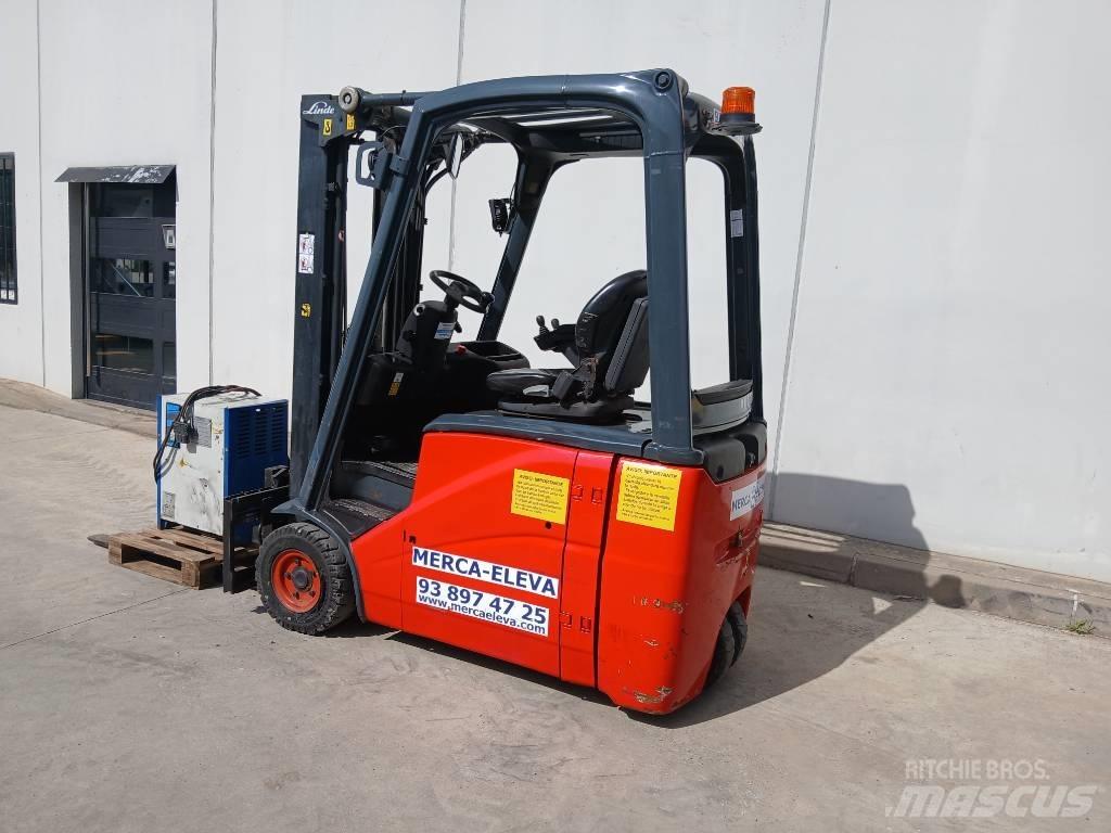 Linde E16H-01 شاحنات ذات رافعات شوكية تعمل بالكهرباء