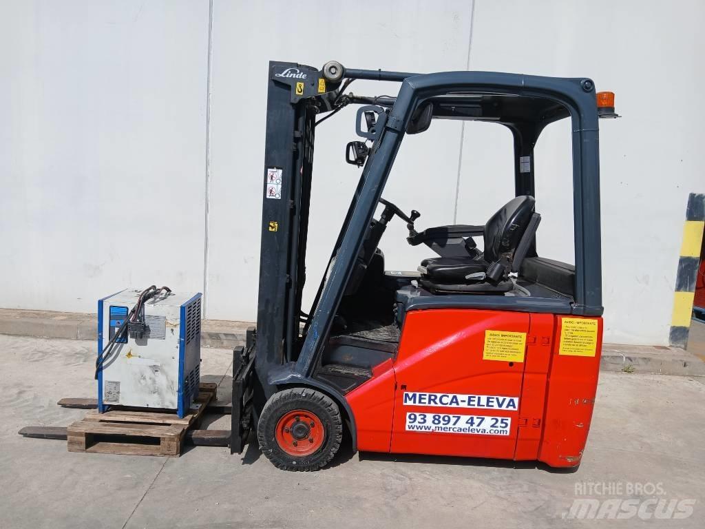 Linde E16H-01 شاحنات ذات رافعات شوكية تعمل بالكهرباء
