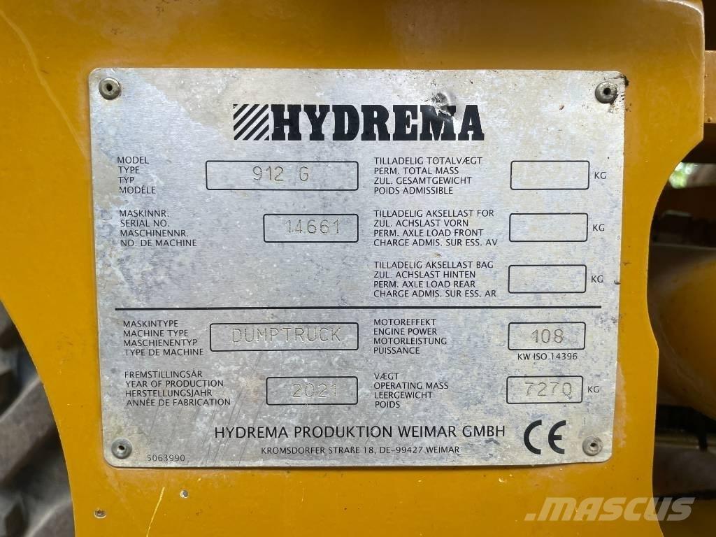 Hydrema 912 G ساحبات مفصلية