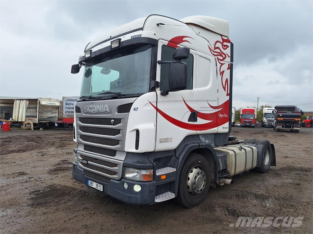 Scania R 420 وحدات الجر