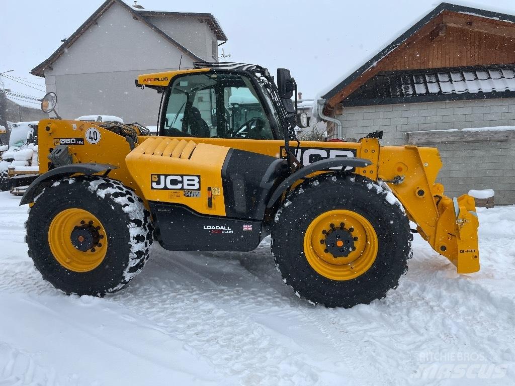 JCB 560-80 AGRI PLUS معدات مناولة لأغراض الزراعة