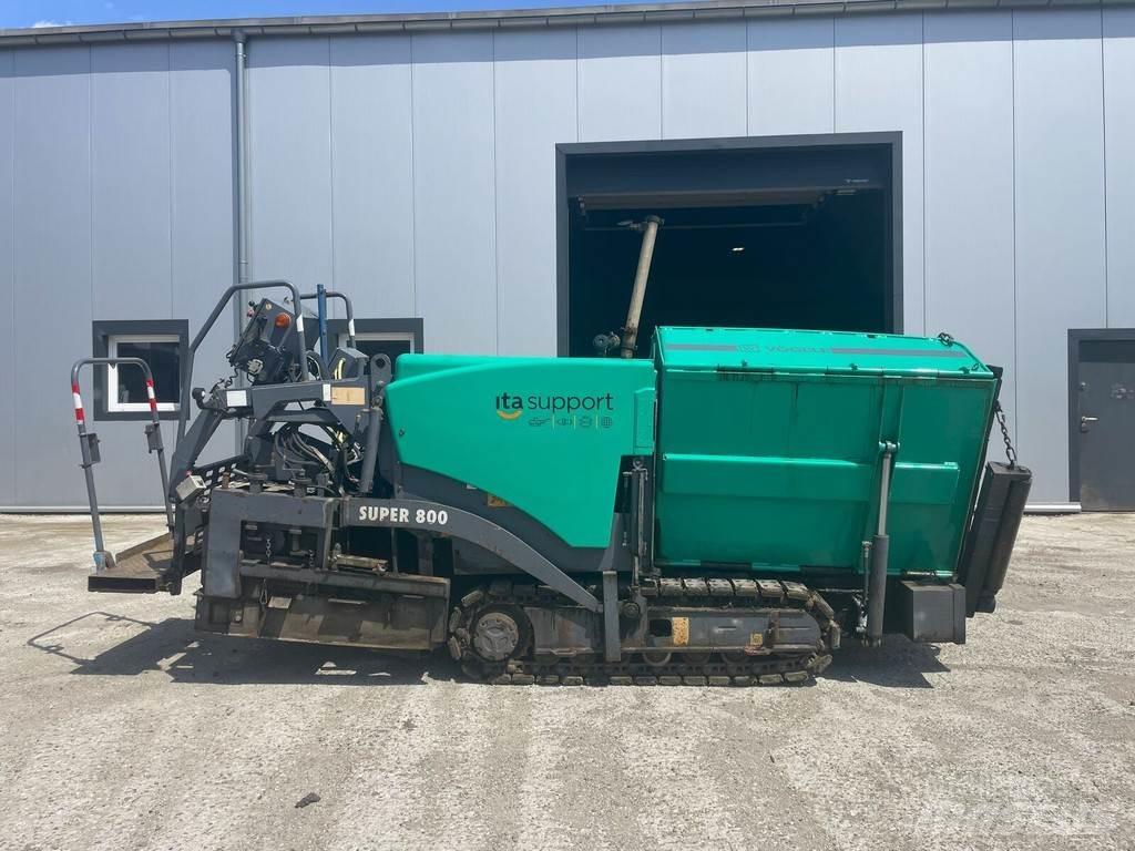 Vögele Super 800 معدات السفلتة