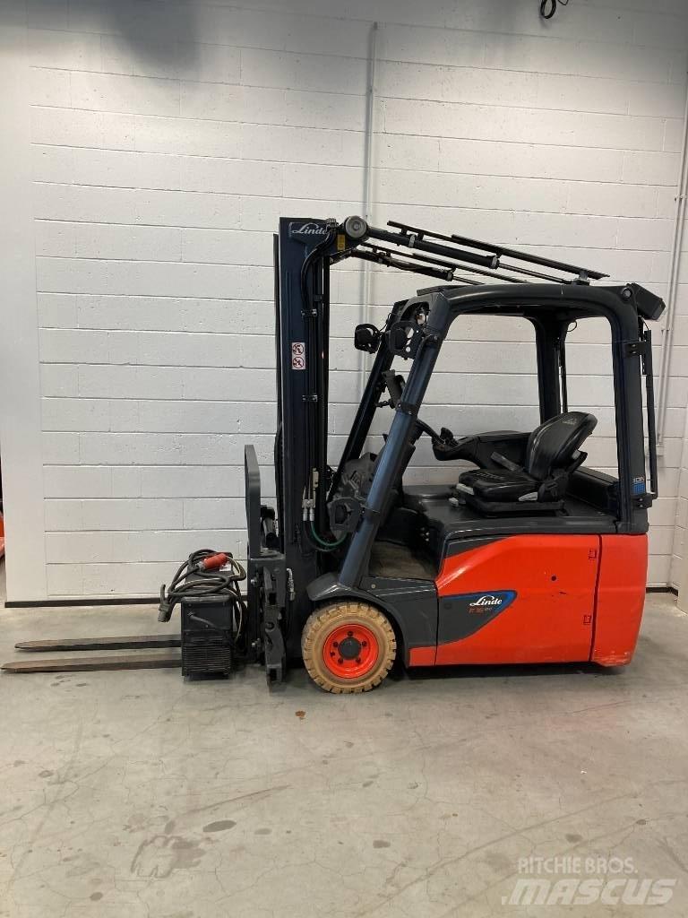 Linde E16/386 Li-ION شاحنات ذات رافعات شوكية تعمل بالكهرباء