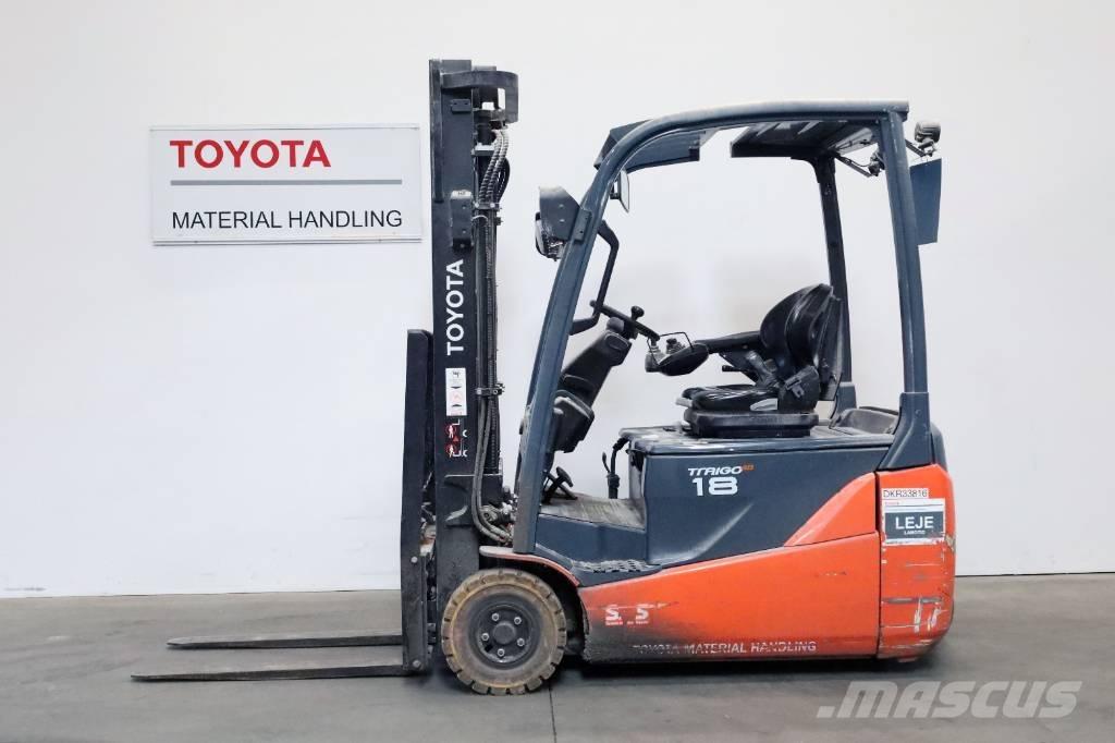 Toyota 8FBE18T شاحنات ذات رافعات شوكية تعمل بالكهرباء