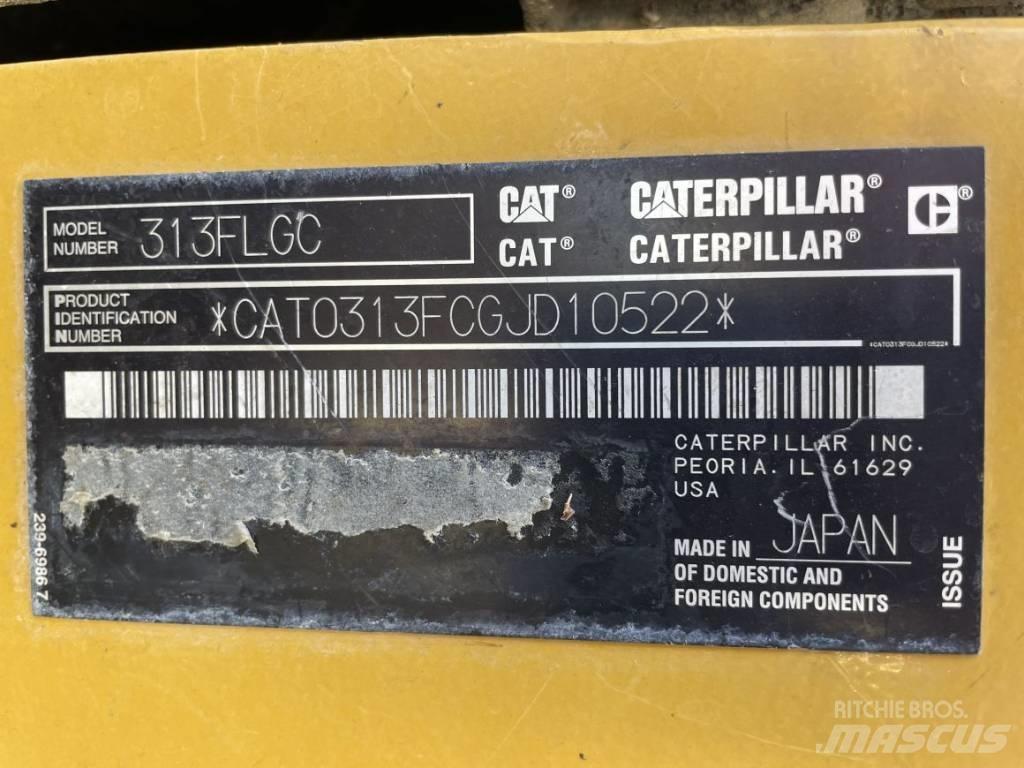 CAT 313 F LGC حفارات زحافة