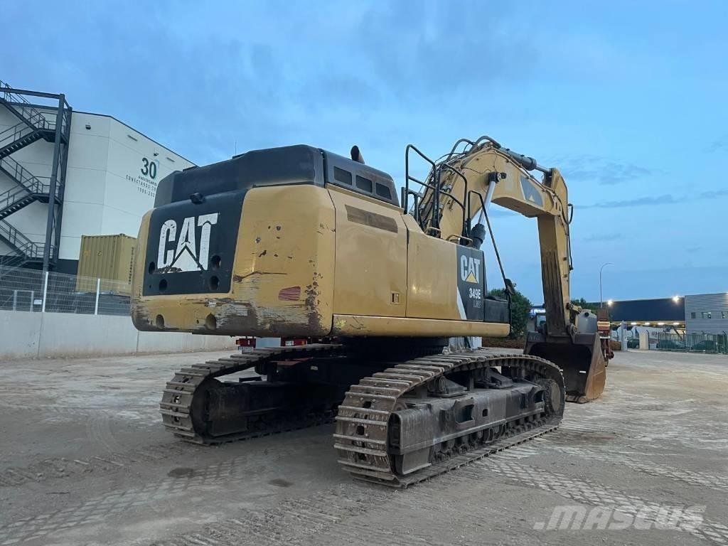 CAT 349 EL حفارات زحافة