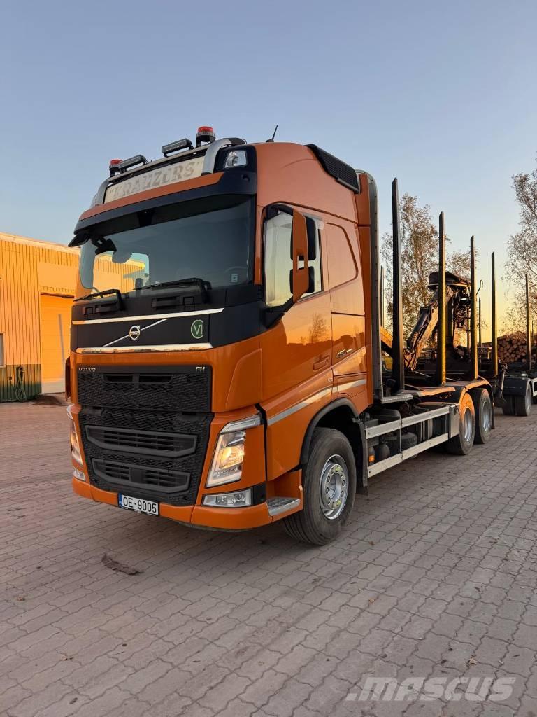 Volvo FH 650 شاحنات أشجار