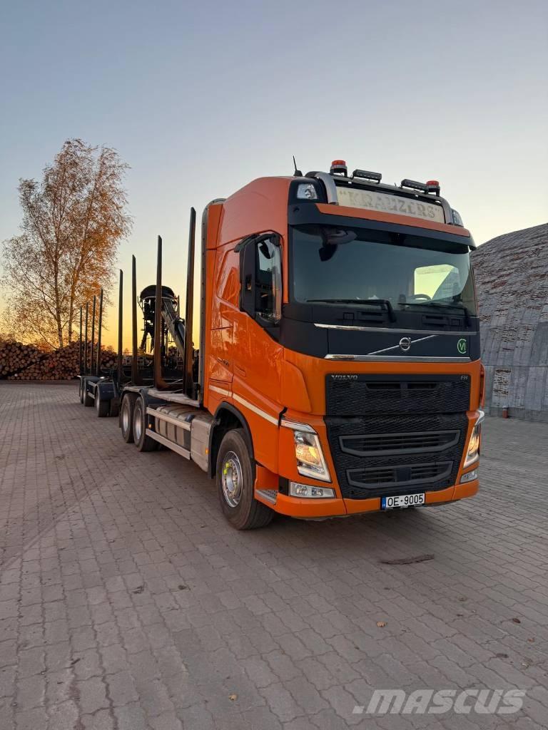Volvo FH 650 شاحنات أشجار