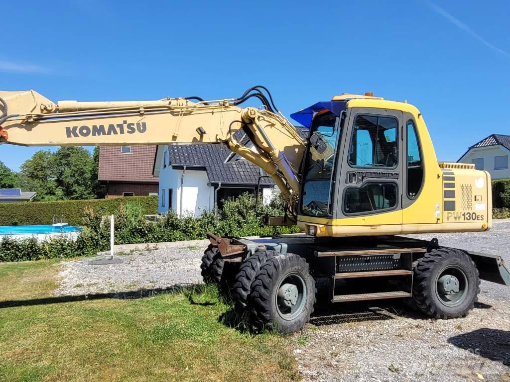 Komatsu PW160 ES-6K حفارات بعجل
