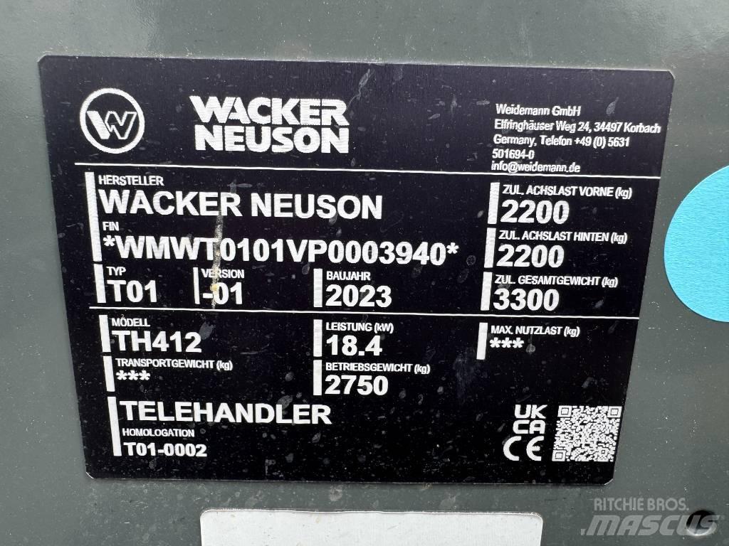 Wacker Neuson TH412 مناولات متداخلة