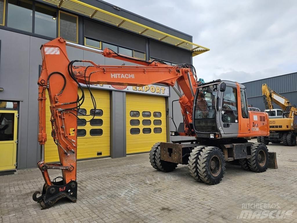 Hitachi ZX160W حفارات بعجل