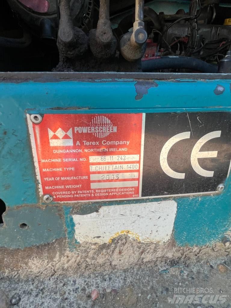 PowerScreen 1400 أجهزة فحص متنقلة