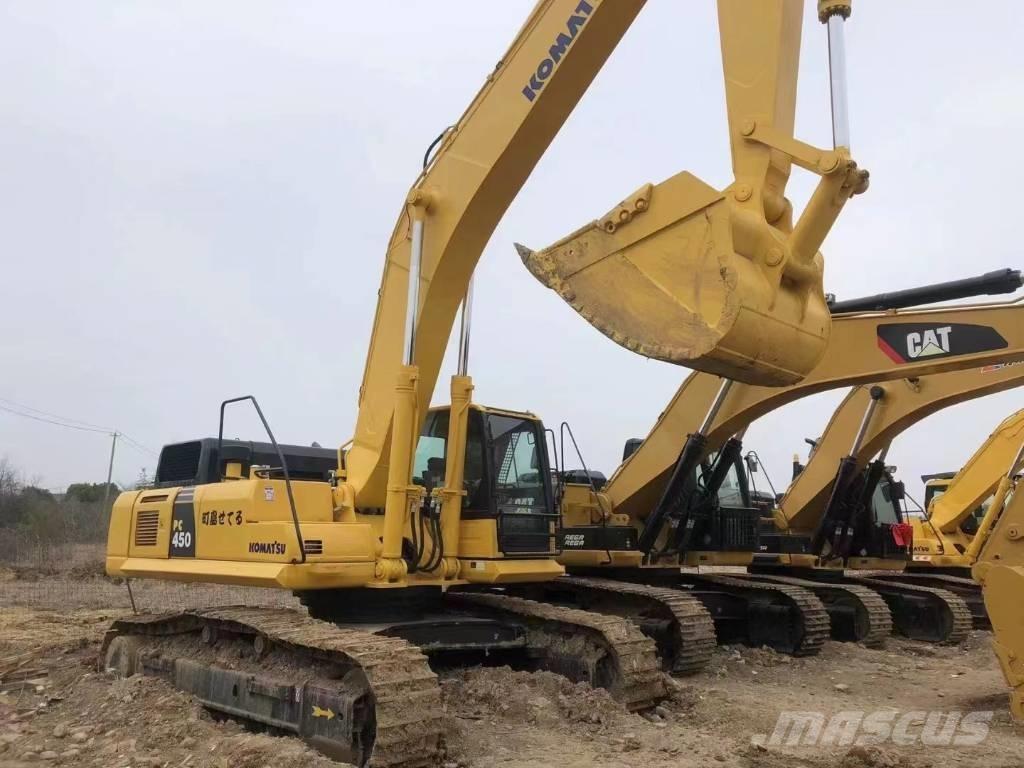 Komatsu PC450-8 حفارات زحافة