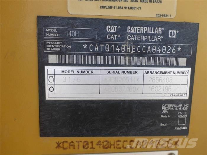 CAT 140 H معدات تمهيد الطرق