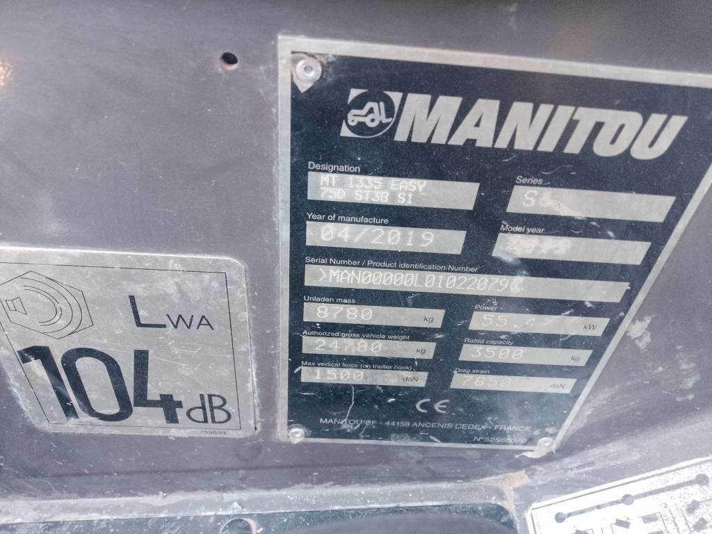 Manitou MT 1335 مناولات متداخلة