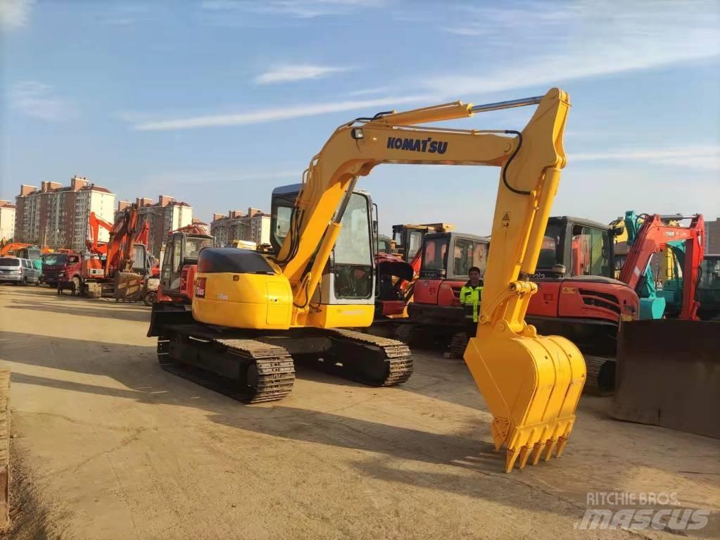 Komatsu pc78 حفارات زحافة