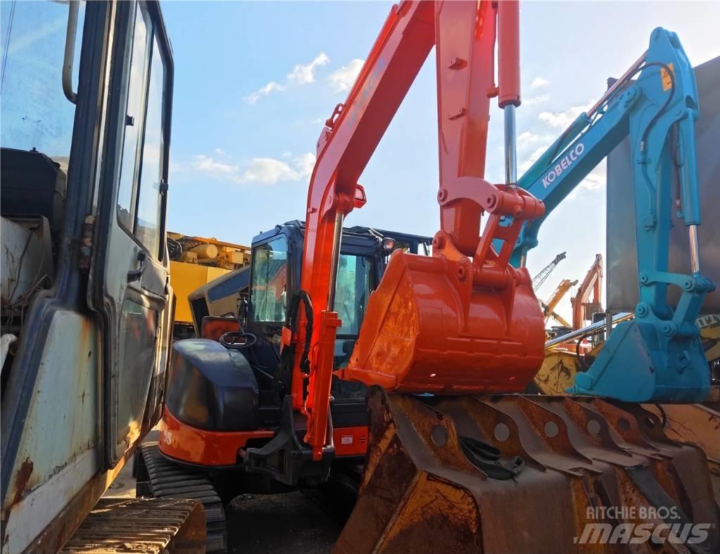 Hitachi ZX 55 UR حفارات صغيرة أقل من 7 طن (حفارات صغيرة)