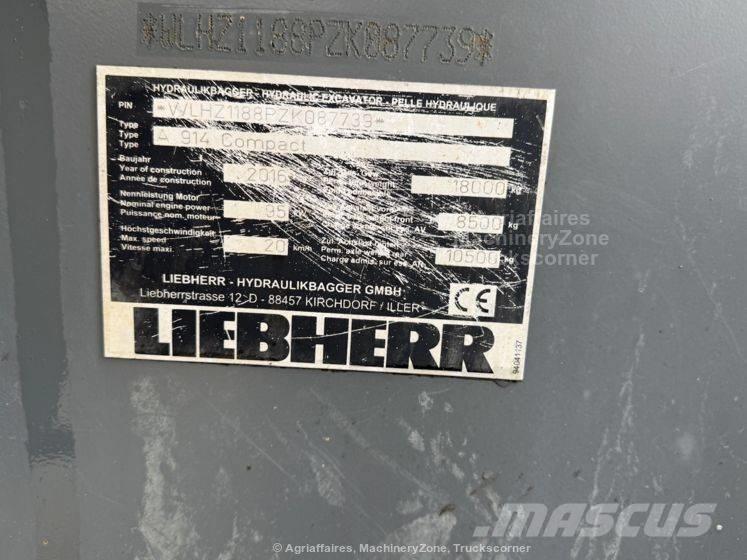 Liebherr A 914 حفارات بعجل