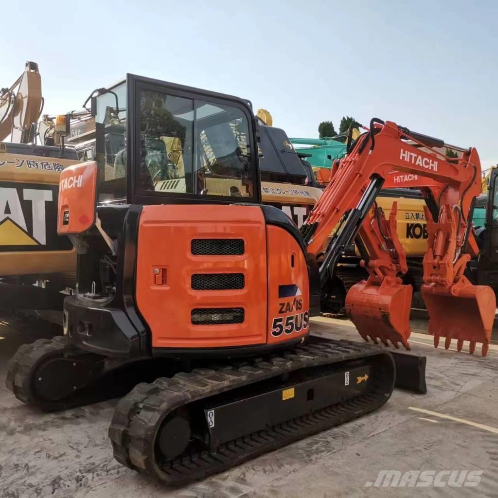 Hitachi ZX55USR حفارات صغيرة أقل من 7 طن (حفارات صغيرة)