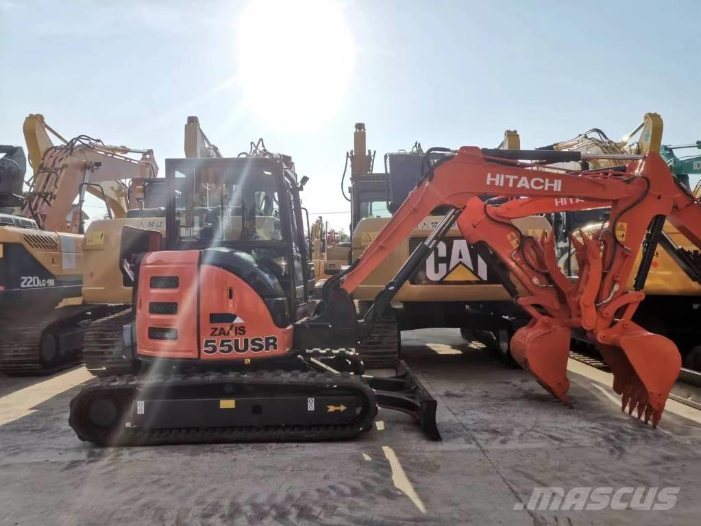 Hitachi ZX55USR حفارات صغيرة أقل من 7 طن (حفارات صغيرة)