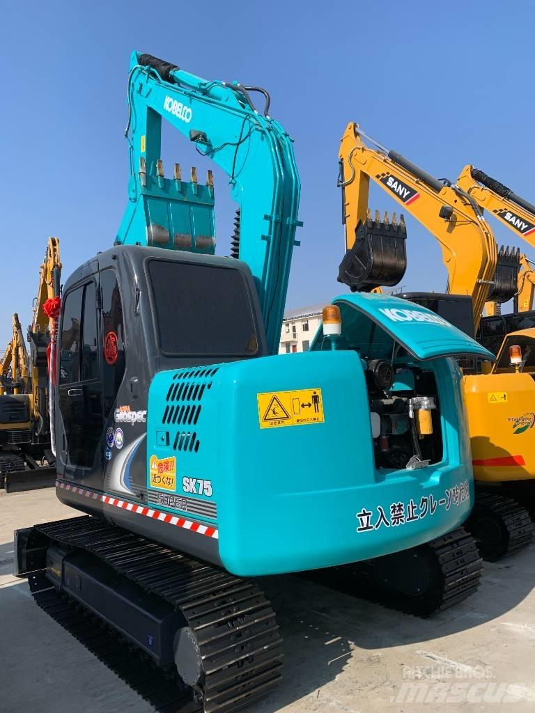 Kobelco SK 75 حفارات صغيرة أقل من 7 طن (حفارات صغيرة)