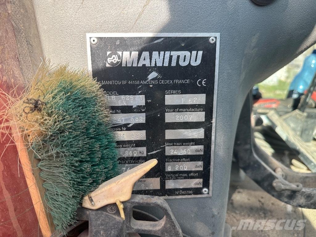 Manitou MLB625 Turbo لوادر ذات جرافات عكسية