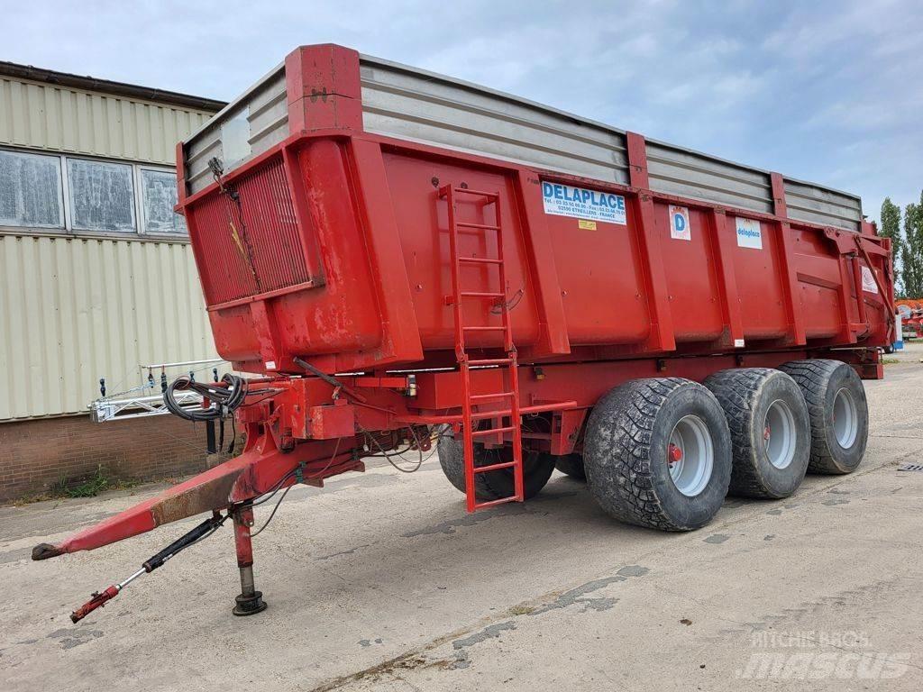 Delaplace 33 ton مقطورات قلابة