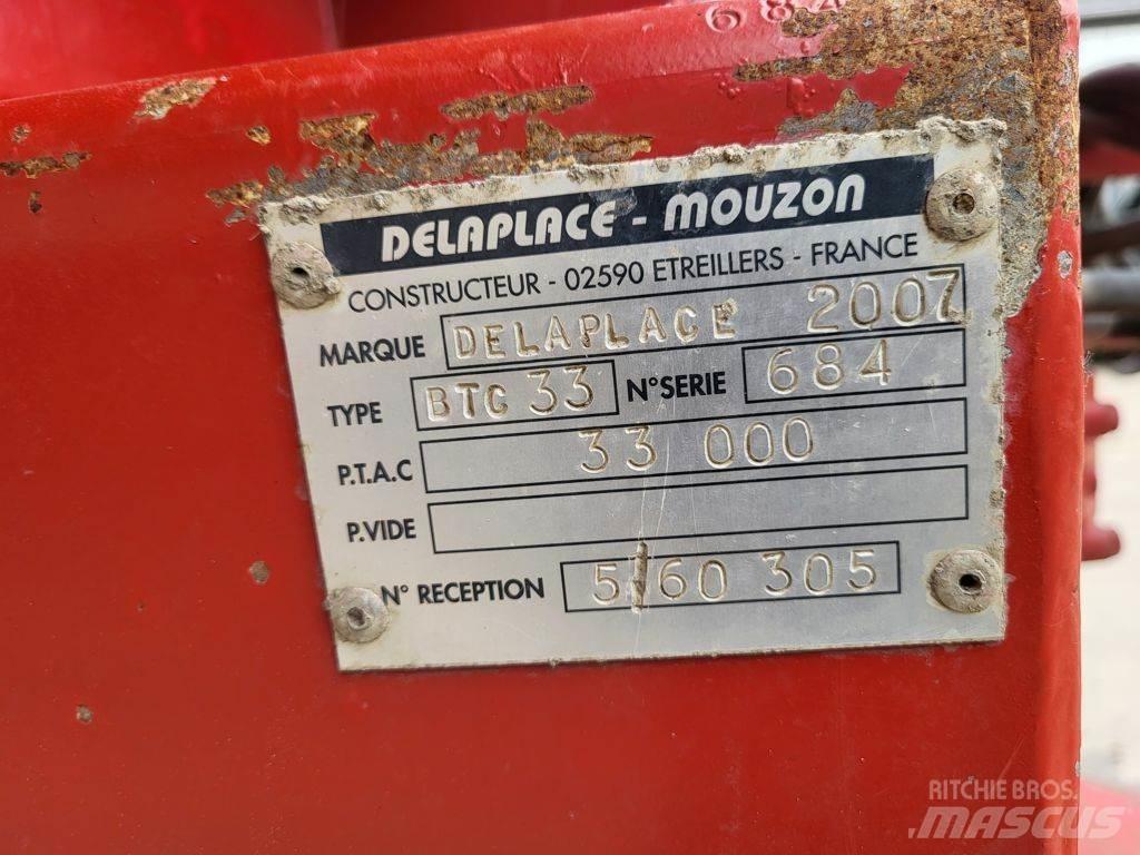 Delaplace 33 ton مقطورات قلابة
