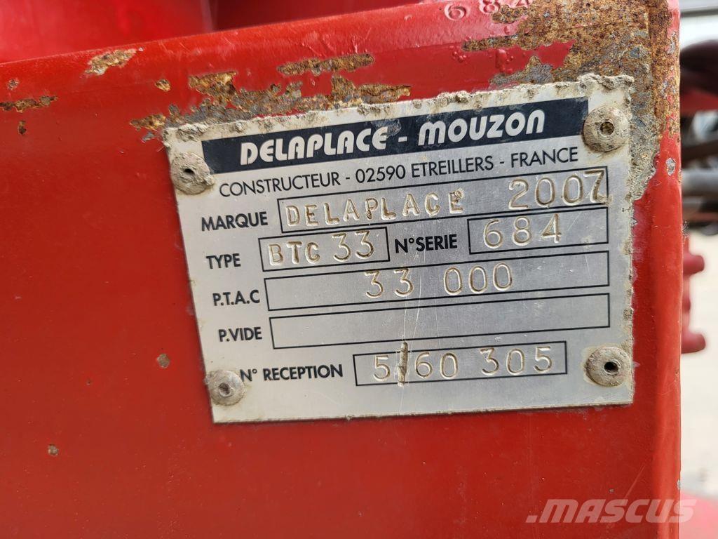 Delaplace 33 ton مقطورات قلابة