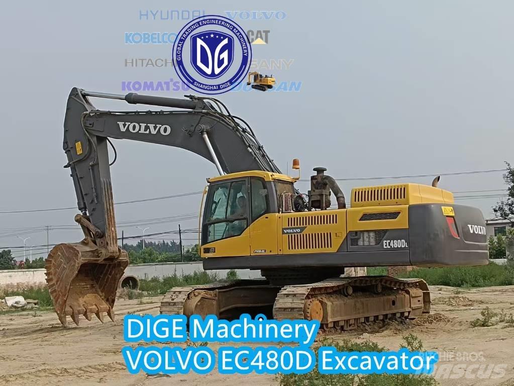Volvo EC 480 D حفارات زحافة