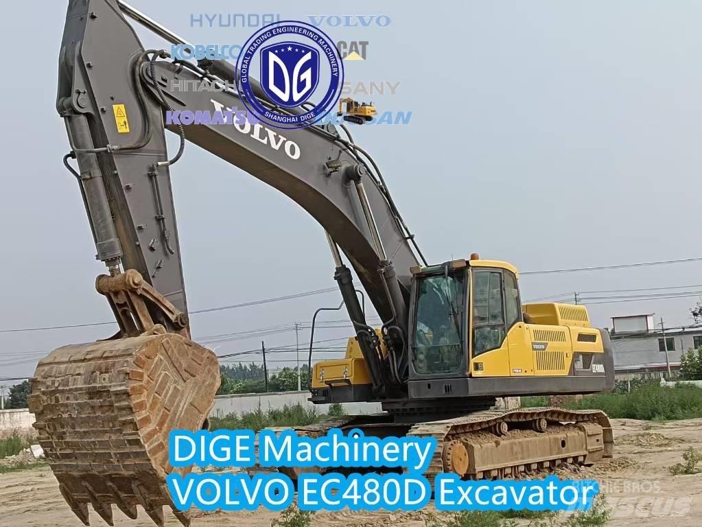 Volvo EC 480 D حفارات زحافة