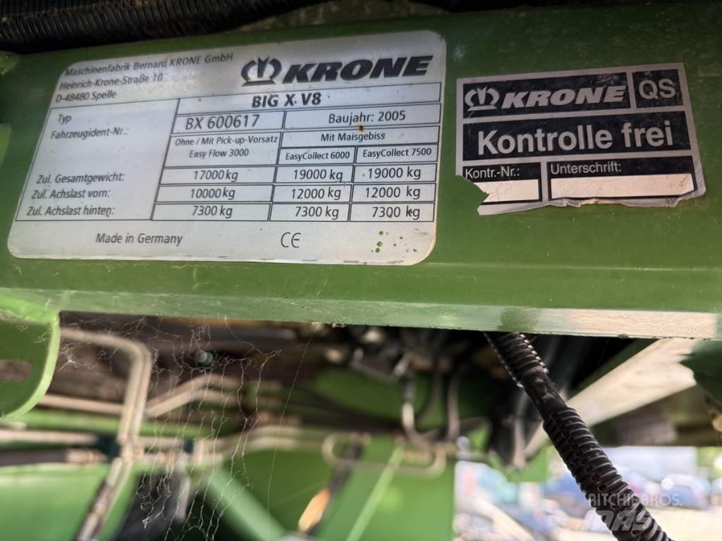 Krone Big X V8 علافات ذاتية الدفع