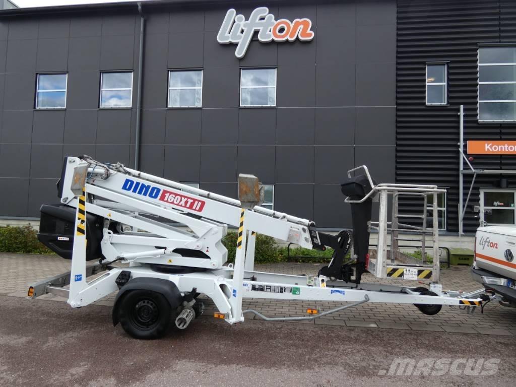 Dino 160 XT Skylift المنصات الهوائية المثبتة على مقطورة