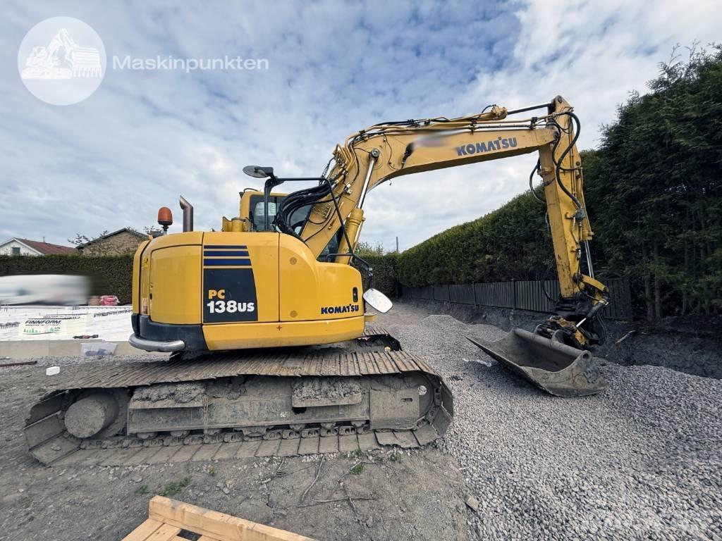 Komatsu PC 138 US حفارات زحافة