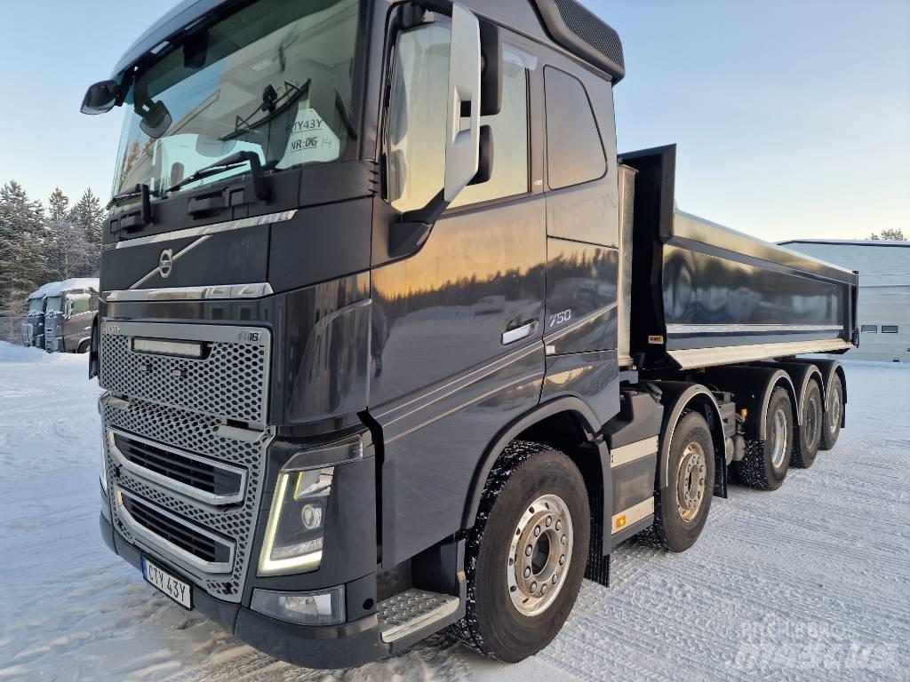 Volvo FH 16 750 شاحنات قلابة