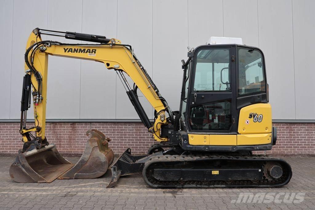 Yanmar SV60 حفارات زحافة