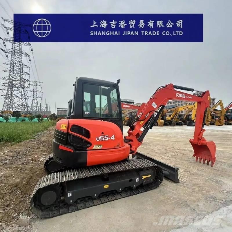 Kubota U 55-4 حفارات صغيرة أقل من 7 طن (حفارات صغيرة)