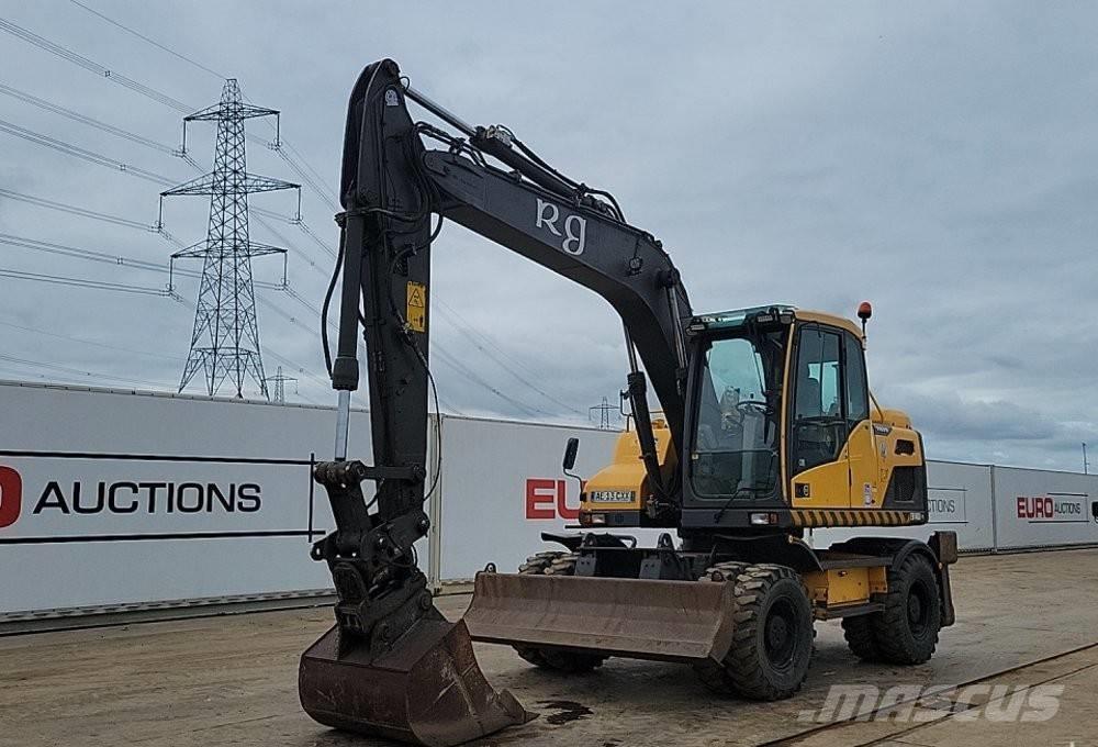 Volvo EW 140 D حفارات بعجل