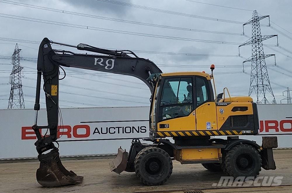 Volvo EW 140 D حفارات بعجل
