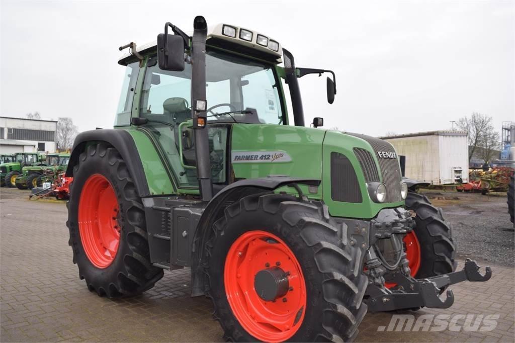 Fendt 412 Vario الجرارات