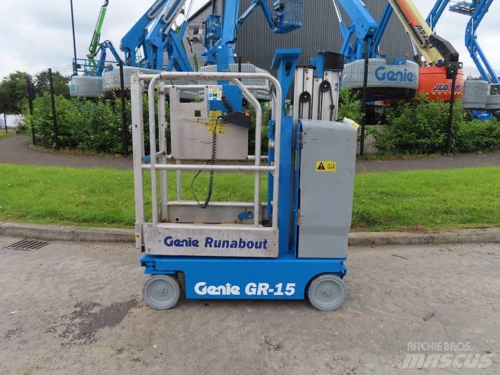 Genie GR 15 رافعات السارية الرأسية