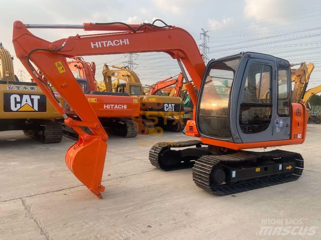 Hitachi EX 60 حفارات صغيرة أقل من 7 طن (حفارات صغيرة)