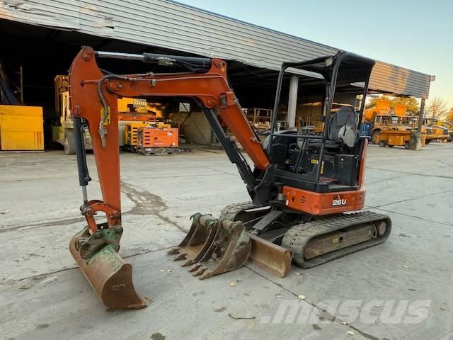 Hitachi ZX 26 حفارات صغيرة أقل من 7 طن (حفارات صغيرة)