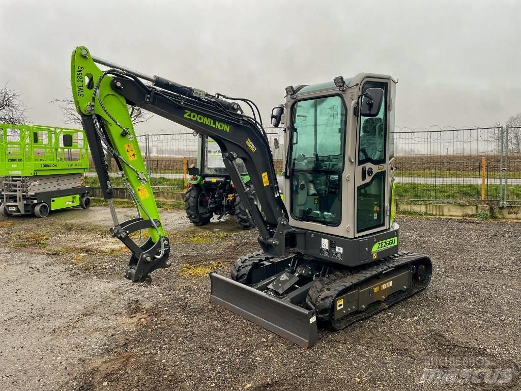 Zoomlion ZE 26 GU حفارات صغيرة أقل من 7 طن (حفارات صغيرة)