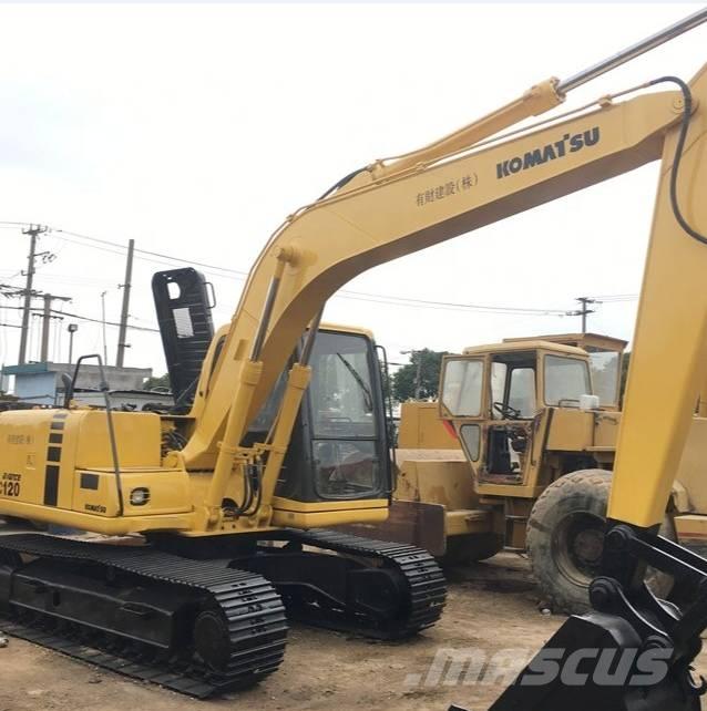Komatsu pc120 حفارات زحافة