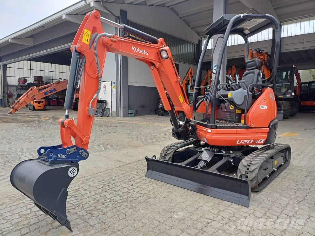 Kubota U 20-3 حفارات صغيرة أقل من 7 طن (حفارات صغيرة)