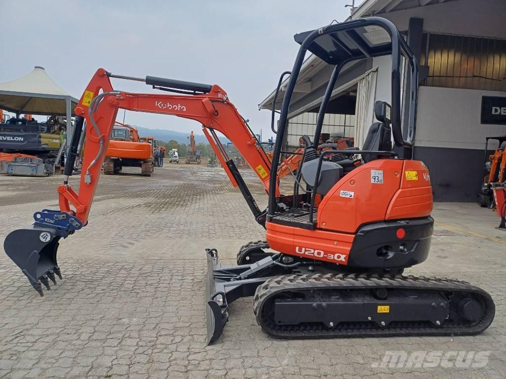 Kubota U 20-3 حفارات صغيرة أقل من 7 طن (حفارات صغيرة)
