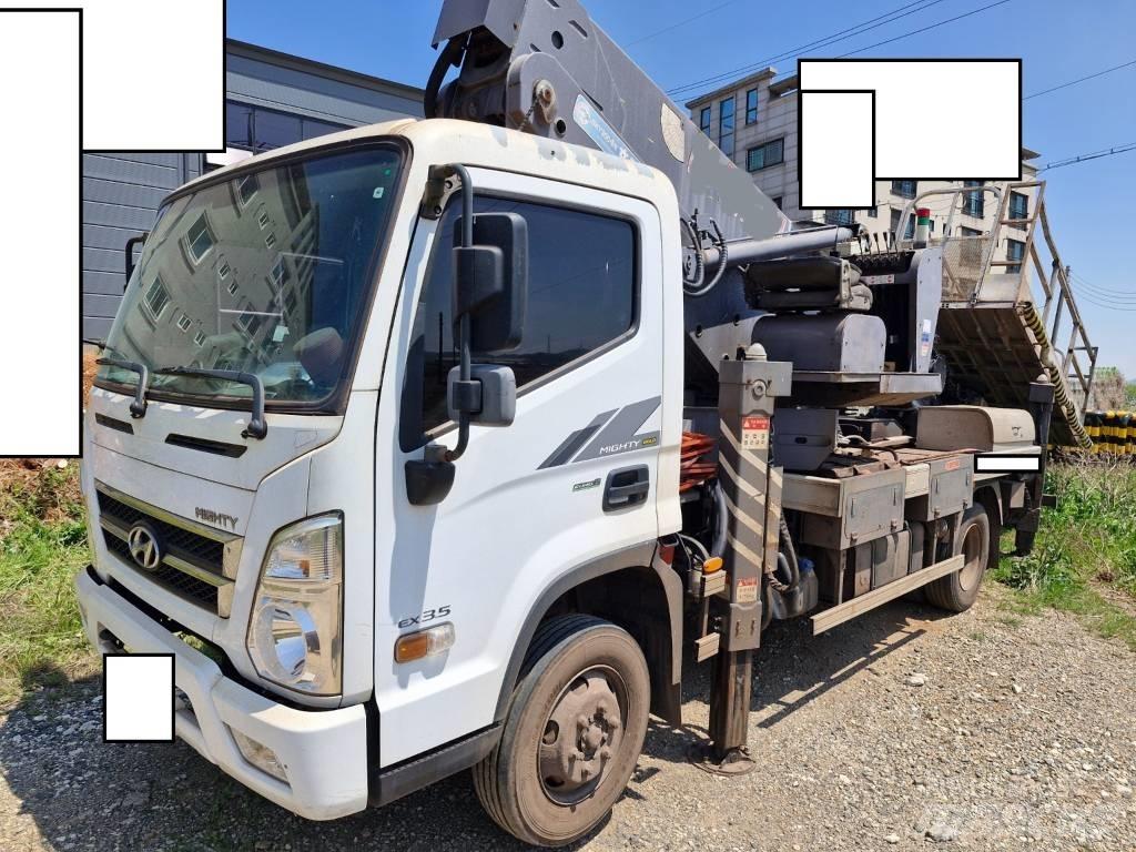 Horyong SKY300 المنصات الهوائية المثبتة على شاحنة